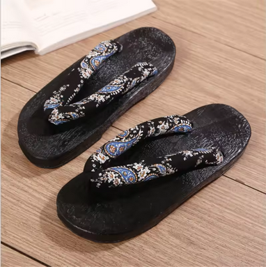 Tokyo Vault™ Summer Geta Sandals – Authentic Unisex Japanese Wooden Footwear