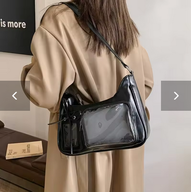 Tokyo Vault™ Women’s Transparent Ita Handbag – Korean Harajuku