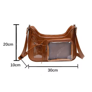 Tokyo Vault™ Women’s Transparent Ita Handbag – Korean Harajuku