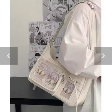 Tokyo Vault™ Women’s Transparent Ita Handbag – Korean Harajuku